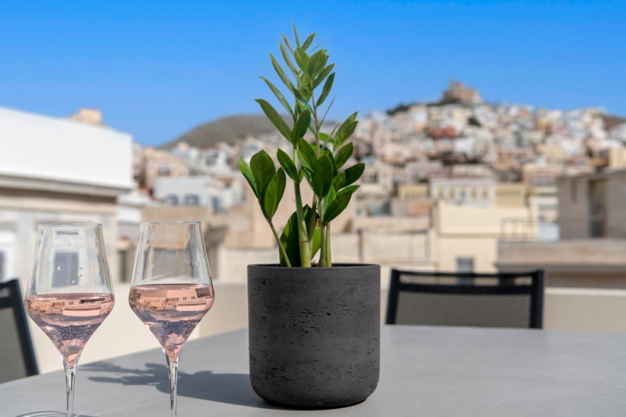 The Heart Of Syra - Your Home In Ermoupolis Esterno foto